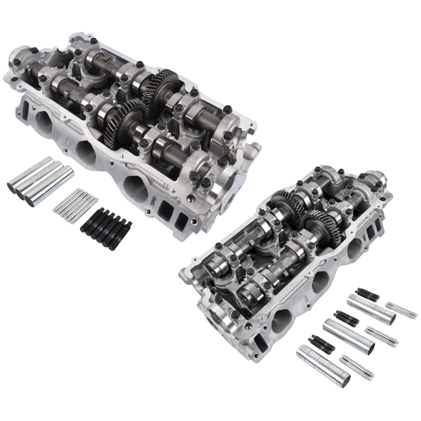 缸盖总成 Left & Right Cylinder Head Replacement for 1995-2004 Toyota Tacoma Tundra 4Runner 5VZFE 3.4L V6 1110169136-6