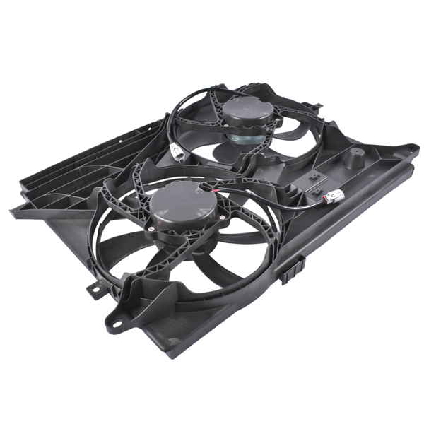 散热器风扇 Dual Radiator Cooling Fan with Shroud Assembly Fit for Chevrolet Captiva Sport 2012 Saturn Vue 2008-2010 89019134-7