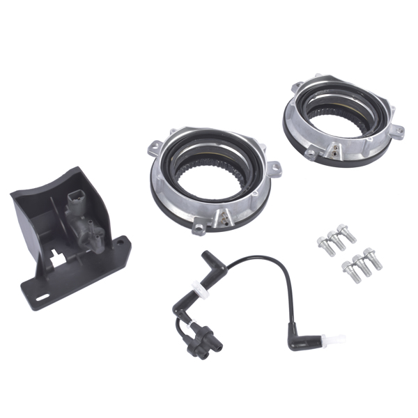 前轮离合器 2pcs Auto Hub Lock Actuators Vacuum Solenoid Purge Valve Set Fit for Ford F-150 Expedition Lincoln Navigator 4x4-5