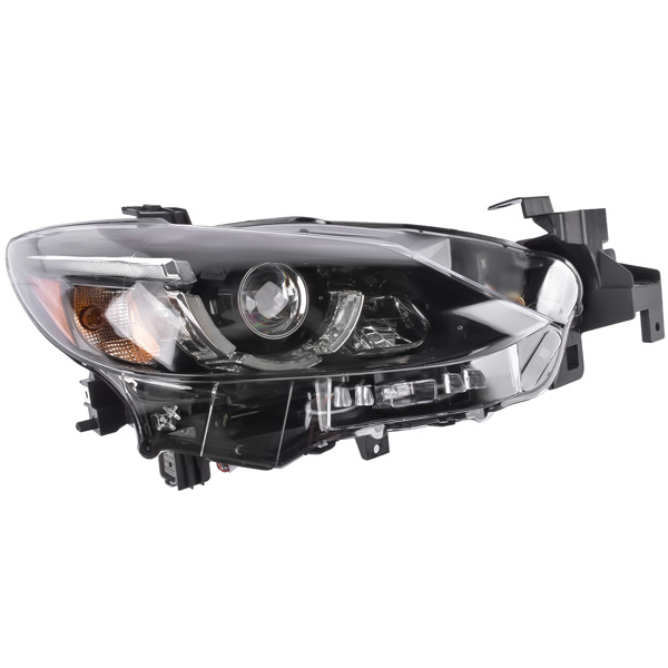 大灯 Right Headlamp Headlight LED w/ AFS Replacement for 2016-2017 Mazda 6 2.5L L4 GMN3-51-031D-4