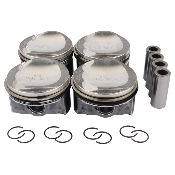 活塞环套装 4x Piston Repair Kit Bolt Ø 21mm Replacement for VW Audi Skoda Seat 1.8 TSI CDAA 06J107065AG 06H107065BK-3