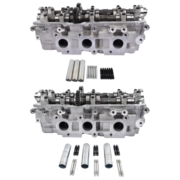 缸盖总成 Left & Right Cylinder Head Replacement for 1995-2004 Toyota Tacoma Tundra 4Runner 5VZFE 3.4L V6 1110169136-9