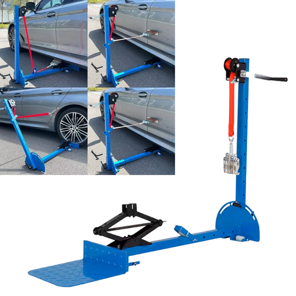 拉塔钣金凹陷修复工具 车身整形校正仪 汽车数据复原拉拔器拉力架-11