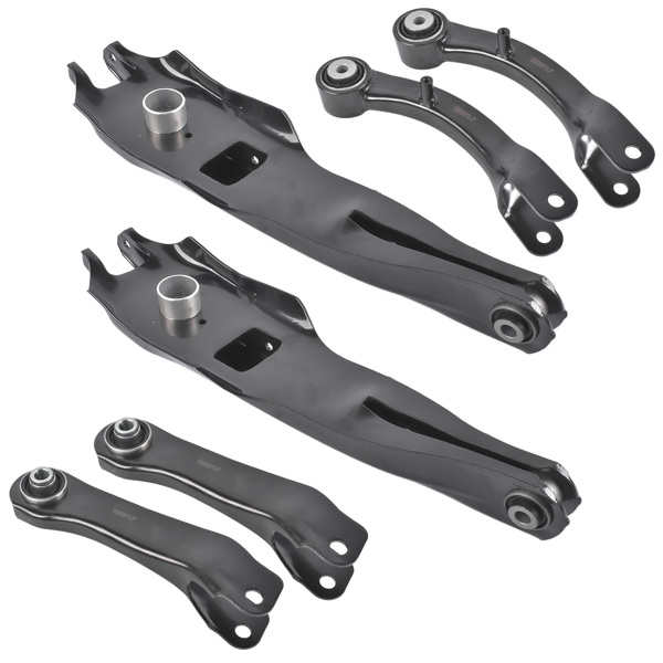 控制臂 6Pcs Rear Upper & Lower Lateral Control Arms Kit Replacement for Jeep Cherokee Chrysler 200 2.4L 3.6L 2014-2022 CMS251200 CMS251174 CMS251175-6