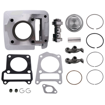 气缸活塞凸轮轴套件 适用于雅马哈 TTR125 2000-2003 适用于雅马哈 TTR125E 2003-2009 5HH-E2170-20-00 93306-002Y5-00 5HHE21702000 