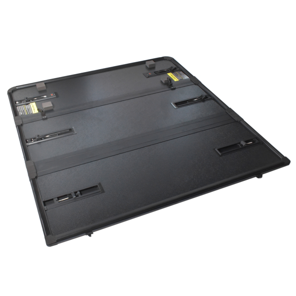 尾箱盖 4.6FT Hard Tri-Fold Tonneau Cover with Light Replacement for 2022-2025 Ford Maverick Truck Bed Waterproof-6