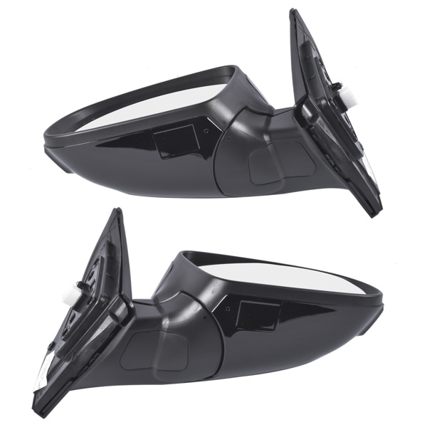 后视镜 Mirrors Driver+Passenger Side Fit for Hyundai Kona Iron Man Edition Night SEL Plus Sport Utility 1.6 2.0 2018-2021 4-Door Black Manual Folding Heated Power Adjust No Memory 87610-J9130 87620-J9130-4