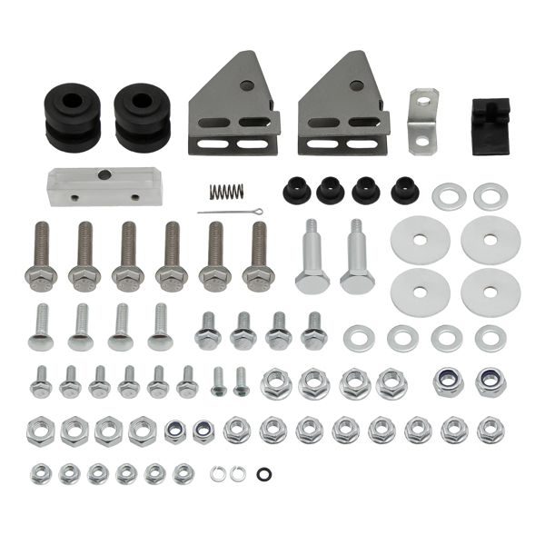 适用于福特F-100 1953 1954 1955 1956年的卡车引擎盖翻转倾斜组合套件-7