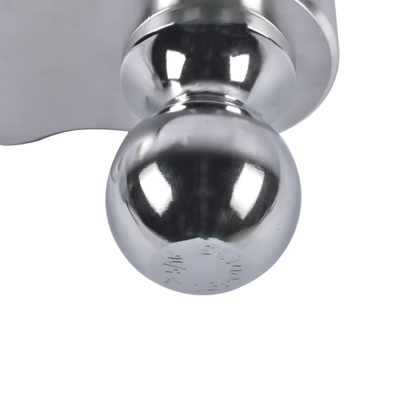 拖车挂接装置 Adjustable Trailer Hitch Aluminum Fit 2.5" Receiver 8" Drop/Rise 18500 LBS 2" & 2-5/16" Dual Ball-8