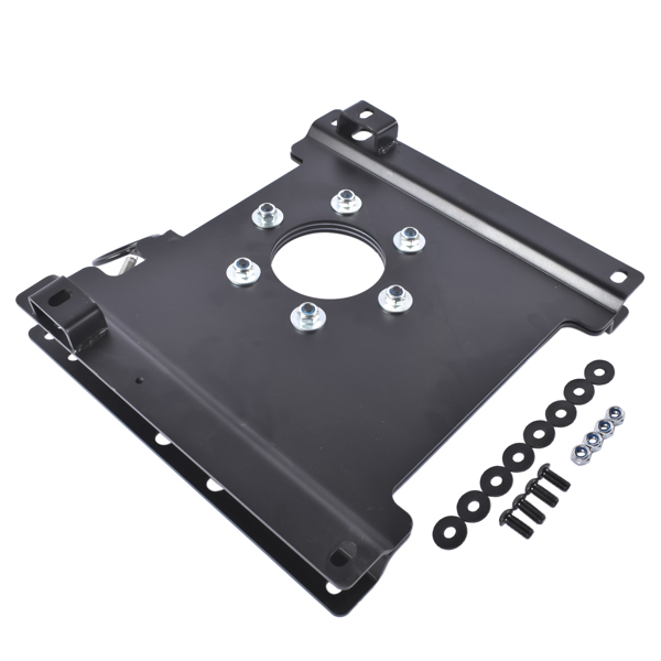 座椅旋转支架 Left Driver Side Seat Swivel Base Mount Plate Replacement for Ford Econoline E150 E250 E350 E450 1997-2024-11