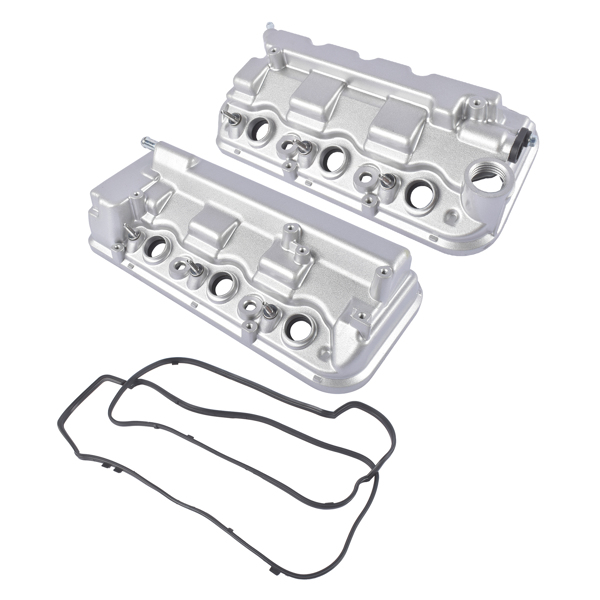 气门室盖 Pair Front Rear Aluminum Engine Valve Cover Replacement for Honda Accord 2008-2012, Odyssey 2008-2017, 2012-2014 3.5L V6 12310-R70-A00 12320-R70-A0-4