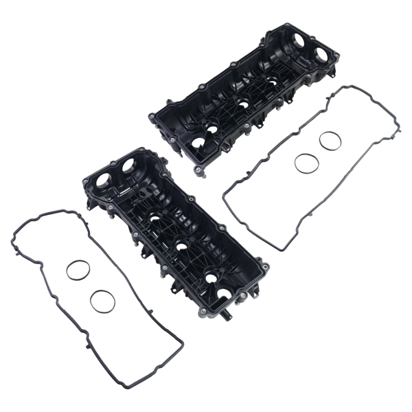 气门室盖 2X Valve Cover w/ Gaskets Replacement for Dodge Ram 2500 Jeep Cherokee Chrysler 300 3.6L V6-8