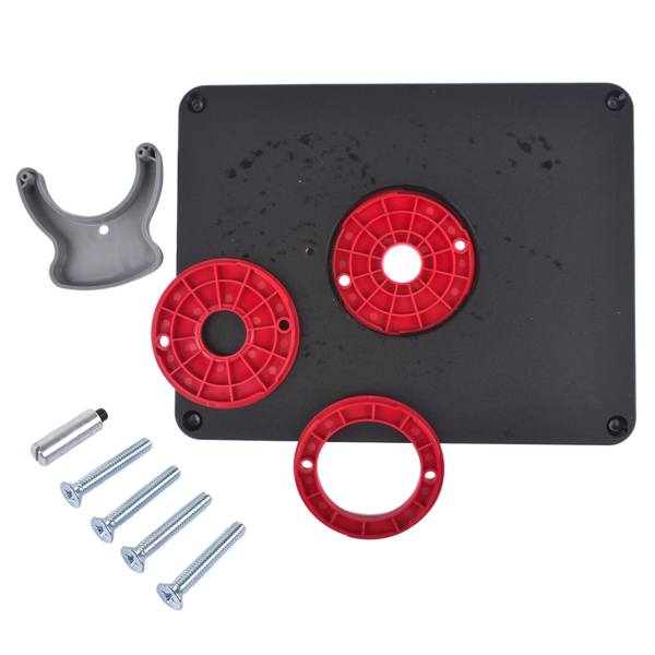 修理包 Precision Router Table Insert Plate w/Level-Loc Rings PRS4038 non predrilled New-7