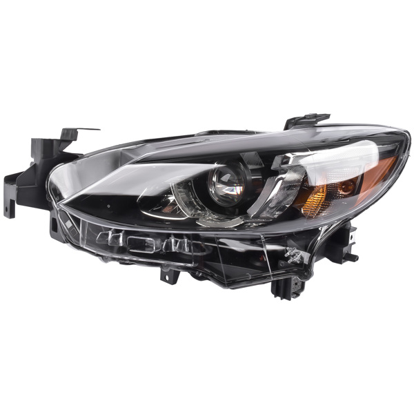 大灯 LED Headlight Headlamp w/ AFS Driver Side Replacement for 2016-2017 Mazda 6 2.5L GMN351041D-6