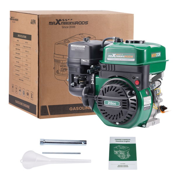 汽油电启动发动机电机 单缸，四冲程，强制冷却，顶置气门 8千瓦-2