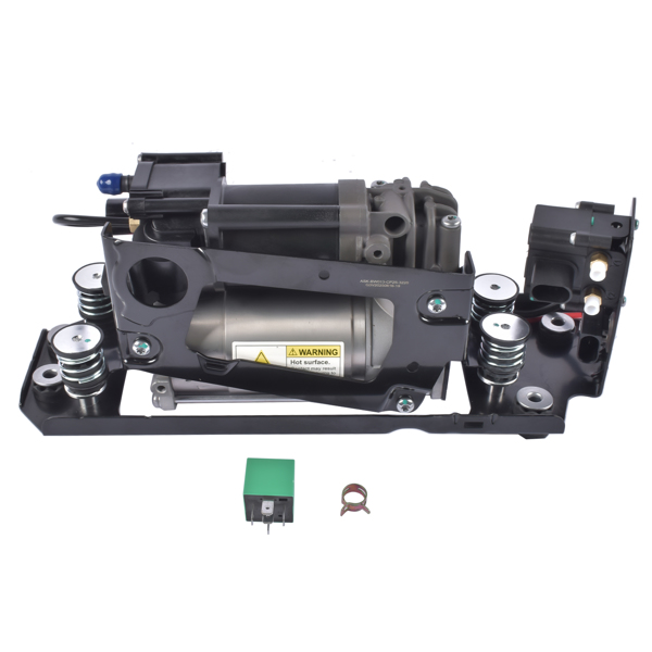 打气泵 Air Suspension Compressor Pump with Valve Block & Relay Replacement for BMW 5er 535i 550i 7er 740i 750i 37206789450 37206794465-2