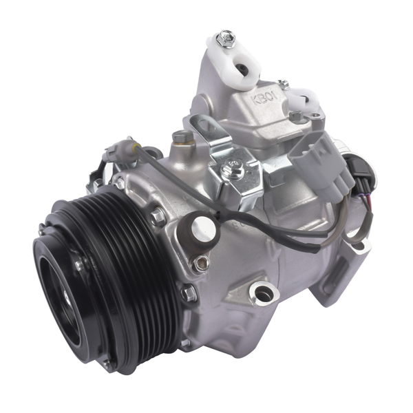 汽车空调压缩机 AC Compressor w/Clutch Replacement for 2008-2010 Toyota Highlander 3.5L V6 Gas 88320-48150 883204815084-1