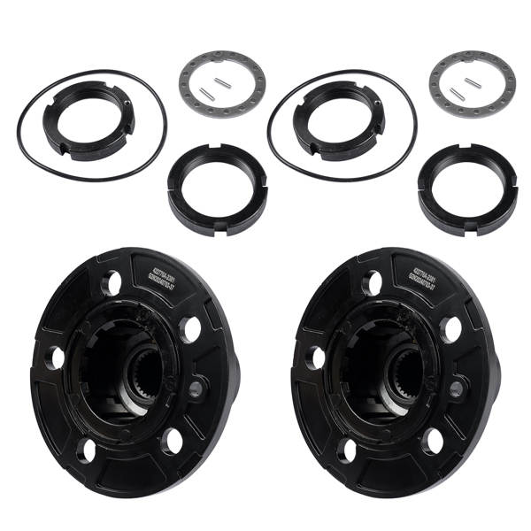 前轮离合器 Pair Locking Hub Replacement for 90-94 Ranger 90-97 Explorer Mazda pickup 27 Spline 3.0L 29071 AVM465-9