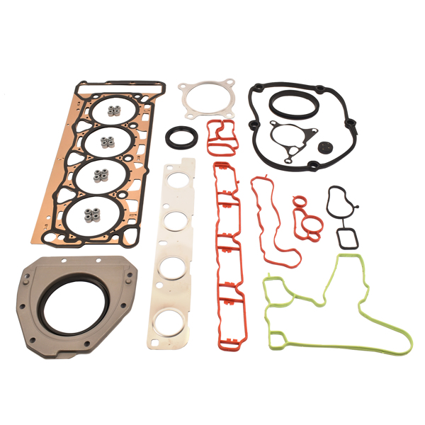 发动机大修包 Cylinder Head Gasket Bolts Set Replacement for Audi A4 Q5 VW New Beetle Jetta GTI 2.0T TFSI 06F253039F 06J103383D-2