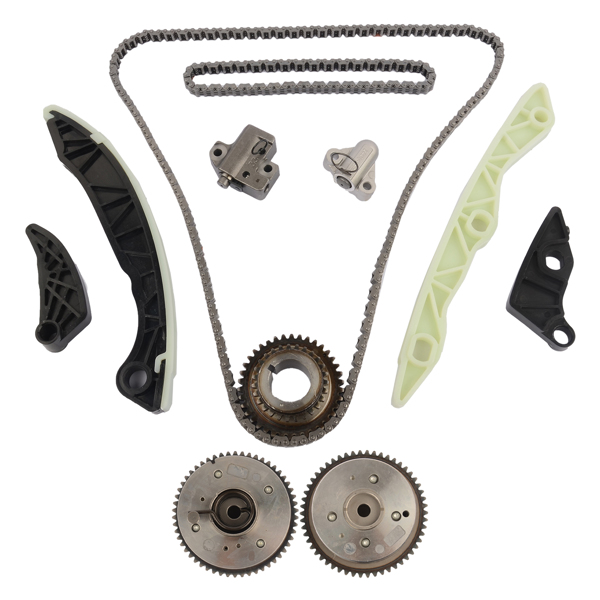 正时链条套装 Timing Chain VVT Gear Set Replacement for Mitsubishi DELICA Lancer 2.4L l4 CX5A CV5W 4B12 MN183891 MN183901-3
