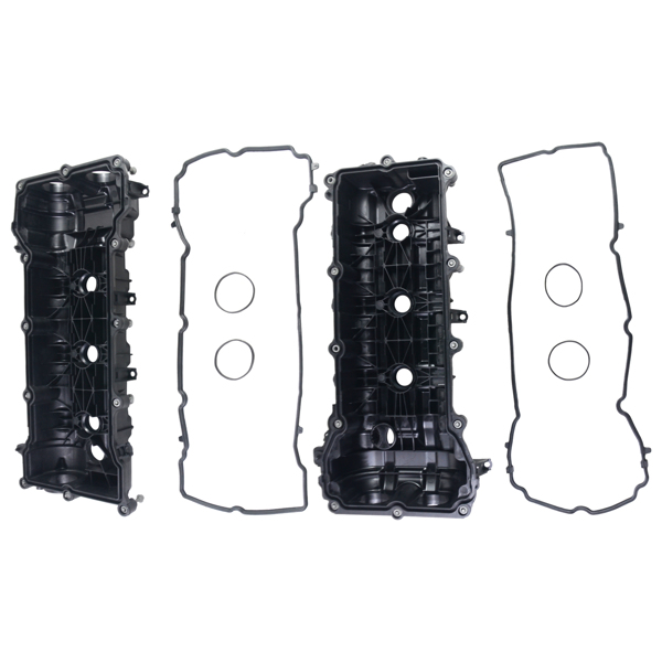 气门室盖 2X Valve Cover w/ Gaskets Replacement for Dodge Ram 2500 Jeep Cherokee Chrysler 300 3.6L V6-7