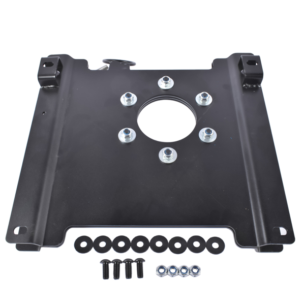 座椅旋转支架 Left Driver Side Seat Swivel Base Mount Plate Replacement for Ford Econoline E150 E250 E350 E450 1997-2024-10