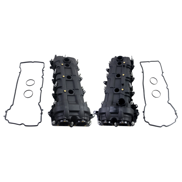 气门室盖 2X Valve Cover w/ Gaskets Replacement for Dodge Ram 2500 Jeep Cherokee Chrysler 300 3.6L V6-3