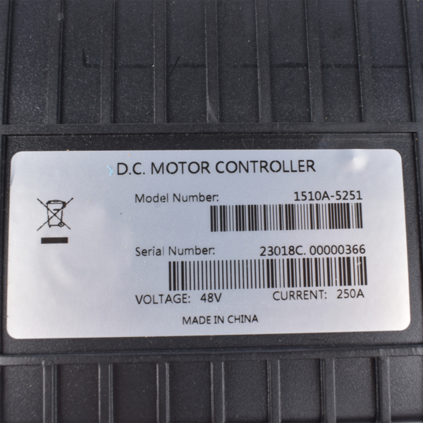 电机控制器 Motor Controller 48V 250A Replacement for Curtis Club Car Golf Carts 1510A-5250 1510A-5251-8