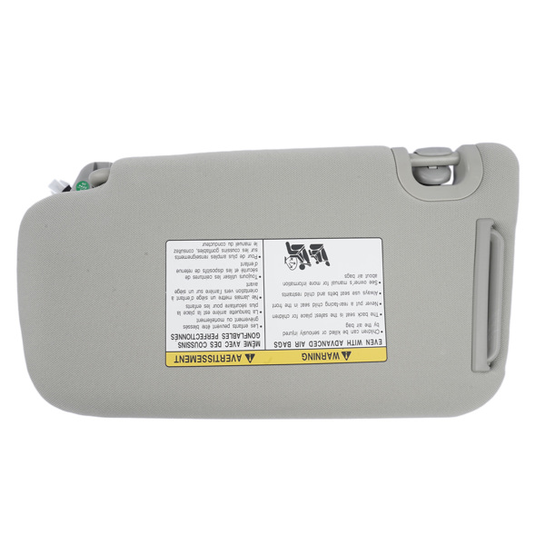 遮阳板 Front Right Passenger Side Sun Visor Fits for Nissan Sentra S SL SR SV 2013-2019 L4 1.6L 1.8L 96400-3SG8A 964003SG8A-2