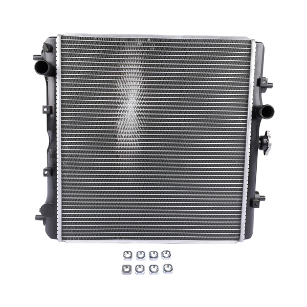 散热器 Radiator Replacement for Kubota M5040 M6060 M7040 M7060 17-3/4"x19-1/4"x2-1/4" 3C001-17100 3C00117100-8