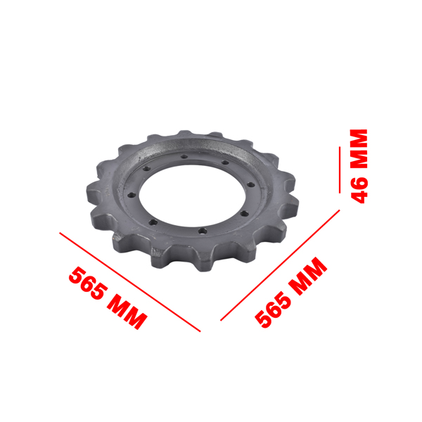 链轮 Track Drive Sprocket Replacement for John Deere CT322 319D 323D Yanmar T175 Gehl 8 Bolt Hole-7