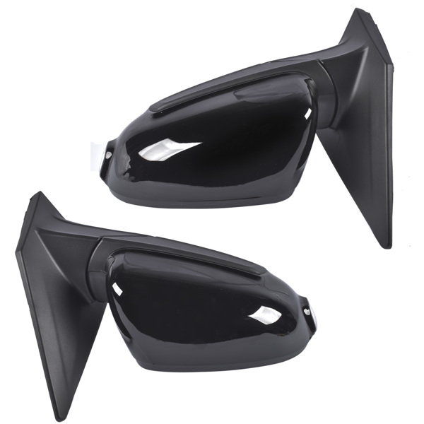 后视镜 Mirrors Driver+Passenger Side Fit for Hyundai Kona Iron Man Edition Night SEL Plus Sport Utility 1.6 2.0 2018-2021 4-Door Black Manual Folding Heated Power Adjust No Memory 87610-J9130 87620-J9130-2