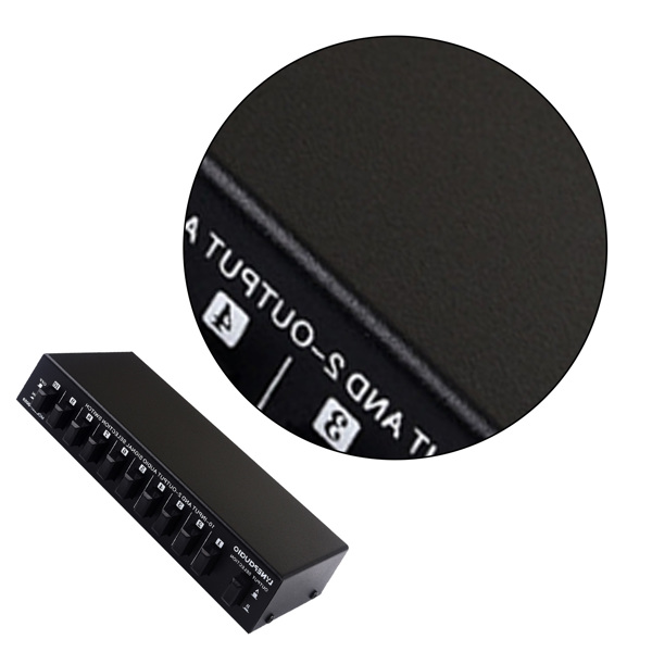 音频切换器 RCA 音频选择器 10 进 2 出或 2 进 10 出 无损切换 inO2-6