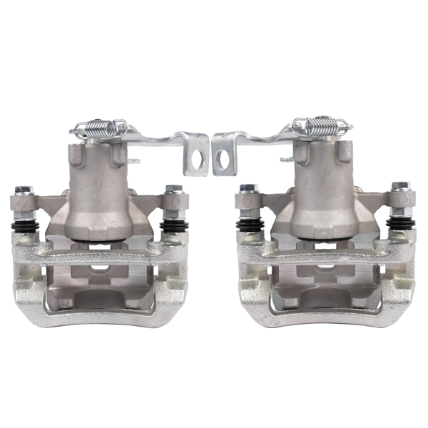 刹车钳 2Pcs Rear Driver & Passenger Brake Calipers with Bracket Fit for Kia Soul L4 1.6L 2.0L 2014-2018 Steel 58310B2A20 58311B2A20 58310B2A00-5