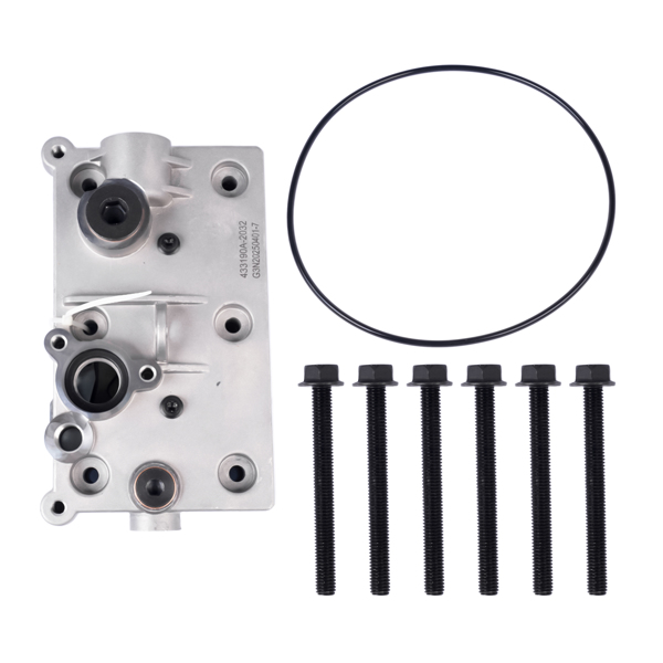 空气压缩机缸盖 Air Brake Compressor Cylinder Head Kit Fit for Volvo / Mack 22203109 7422203109 9125129352-4