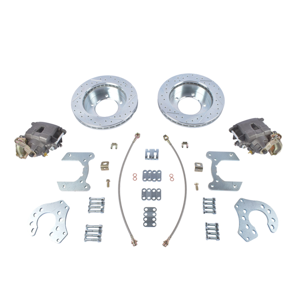 刹车盘套装 Rear Disc Brake Conversion Kit Replacement for Ford Bronco 1980-1996 Truck 8.8 E150 1980-2006-3