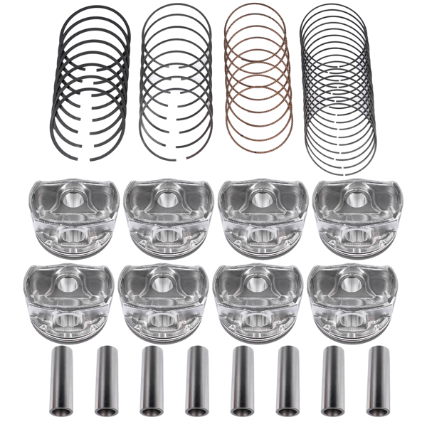 活塞套件 Pistons Set Replacement for Chrysler Dodge Ram Charger Jeep 1500 09-16 5.7L HEMI 68046210AB 68046210AA-1