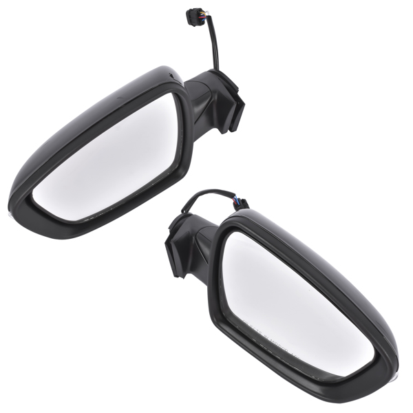 后视镜 Left & Right Side Black Power Heated Mirror with Signal Light Fit for Kia Forte LX Sedan 4-Door 1.8L 2.0L L4 GAS DOHC 2014-2016 87620A7210 87610A7210-5