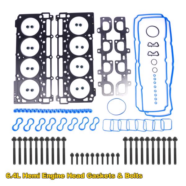 发动机大修包 Head Gaskets Bolts Kit Replacement for Dodge Charger Jeep Chrysler 300 6.4L HEMI 2012-2017-1