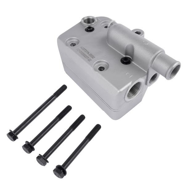 空气压缩机缸盖 Air Compressor Head Fits for Wabco Cummins 75mm 4089208 Compressor Head Assembly-4