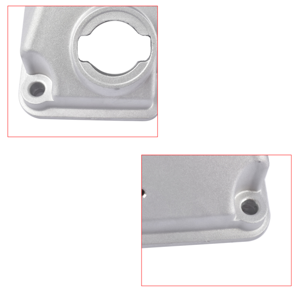 气门室盖 2PCS Left & Right Engine Valve Cover V204891 V204890 Replacement for BMW 540i E39 1998-2003, 740i 740iL E38 1998-2001 V8 4.4L-8