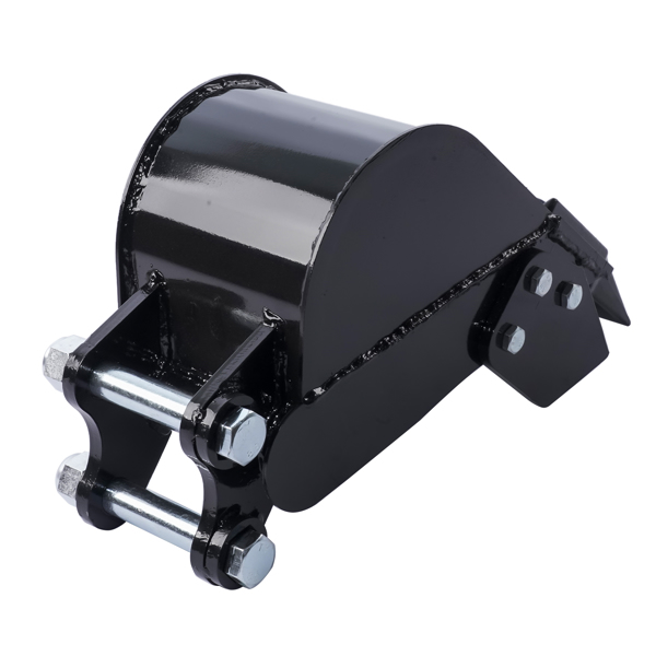 窄挖沟铲斗  Attachment 200mm Narrow Trenching Bucket for Mini Excavators Digger 2-Teeth-4