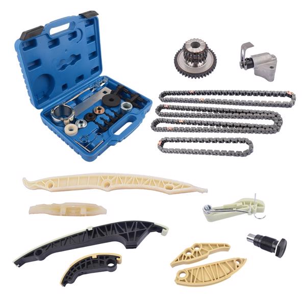 正时链条套装 Timing Chain & Tool Kit 2014-2020 Replacement for Audi VW 1.8 2.0 TSI Jetta GTI Passat A4 A6 06K109467K 06H109467AF-8