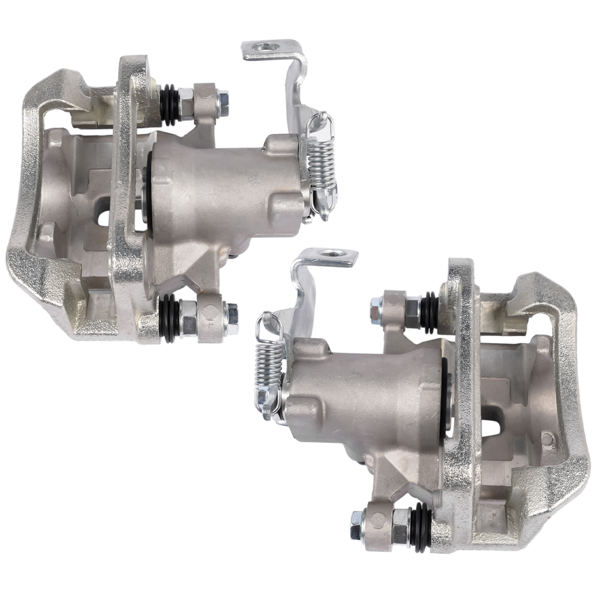 刹车钳 2Pcs Rear Driver & Passenger Brake Calipers with Bracket Fit for Kia Soul L4 1.6L 2.0L 2014-2018 Steel 58310B2A20 58311B2A20 58310B2A00-7