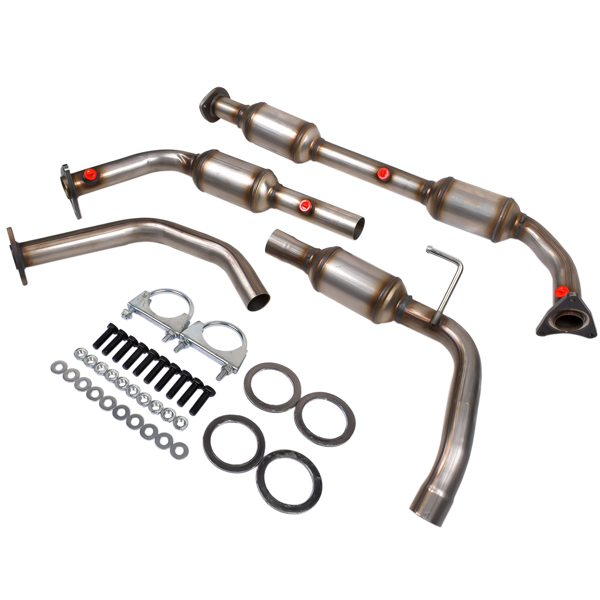 亚马逊禁售 三元催化器 Left & Right Catalytic Converter Kit OE56250 Replacement for Toyota Tundra 4.6L 5.7L V6 V8 OE54723-3