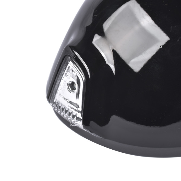 后视镜 Mirror Driver Side Fit for Hyundai Kona Iron Man Edition Night SEL Plus Sport Utility 2018-2021 Manual Folding Heated Black No Memory No Puddle Light No Auto-Dimming Power Adjust 87610-J9130-8
