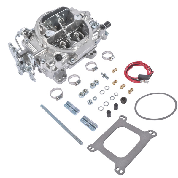 化油器 1405 Carburetor Aluminum Fits for Performer 600 CFM 4-Barrel Square Bore w/ Manual Choke-3