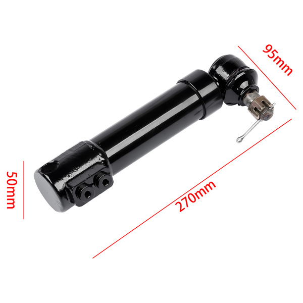 液压缸 2X Power Steering Cylinder Replacement for Massey Ferguson 240 253 360 36 20F 30E 3774728M91 3401553M92-10