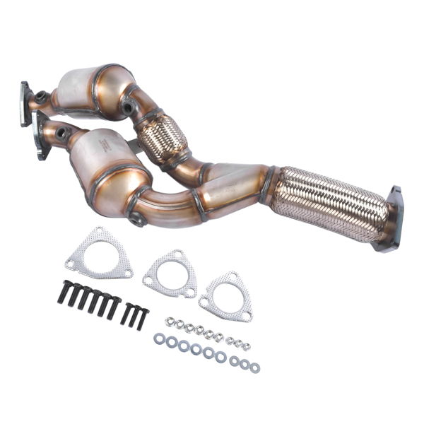 亚马逊禁售 三元催化器 Front Catalytic Converter Replacement for 2004-2006 Porsche Cayenne Volkswagen Touareg 3.2L-4