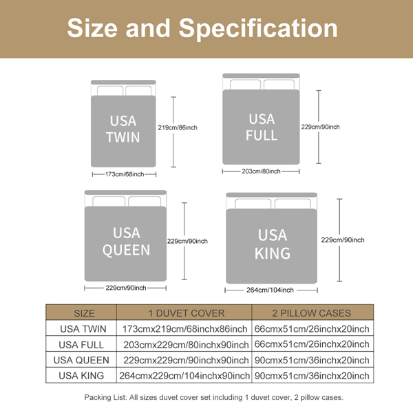 自产床品三件套 SWBJ2030绿林狼 美国小号（temu仅可自提）-8